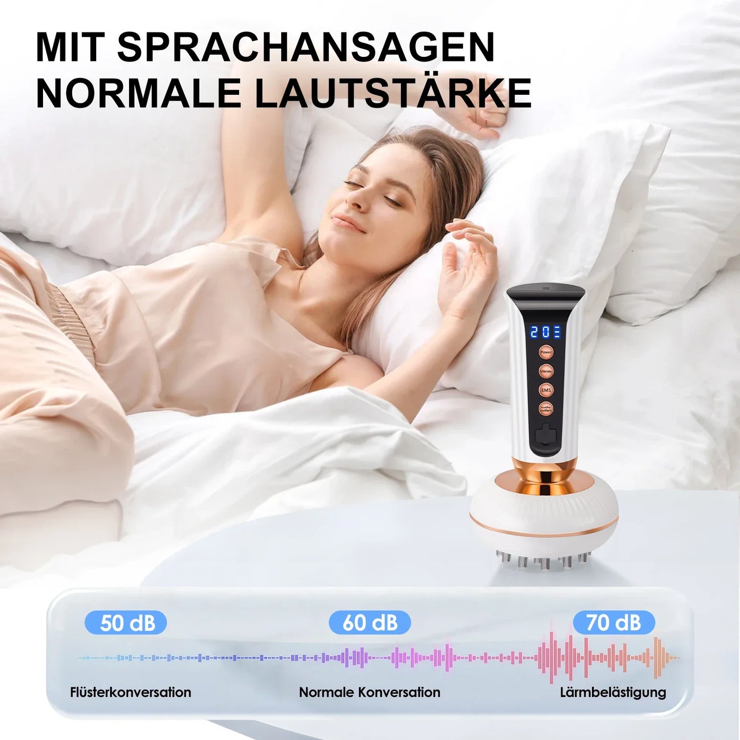 20 Gears Electric Gua Sha Cupping Massager With Heating