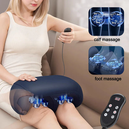 Electric Calf And Foot Massager With Shiatsu Hot Compression