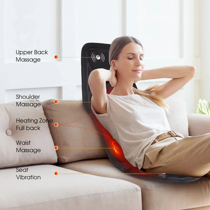 LT-536 Carseat Massage Cushion – Soothing Heat Therapy