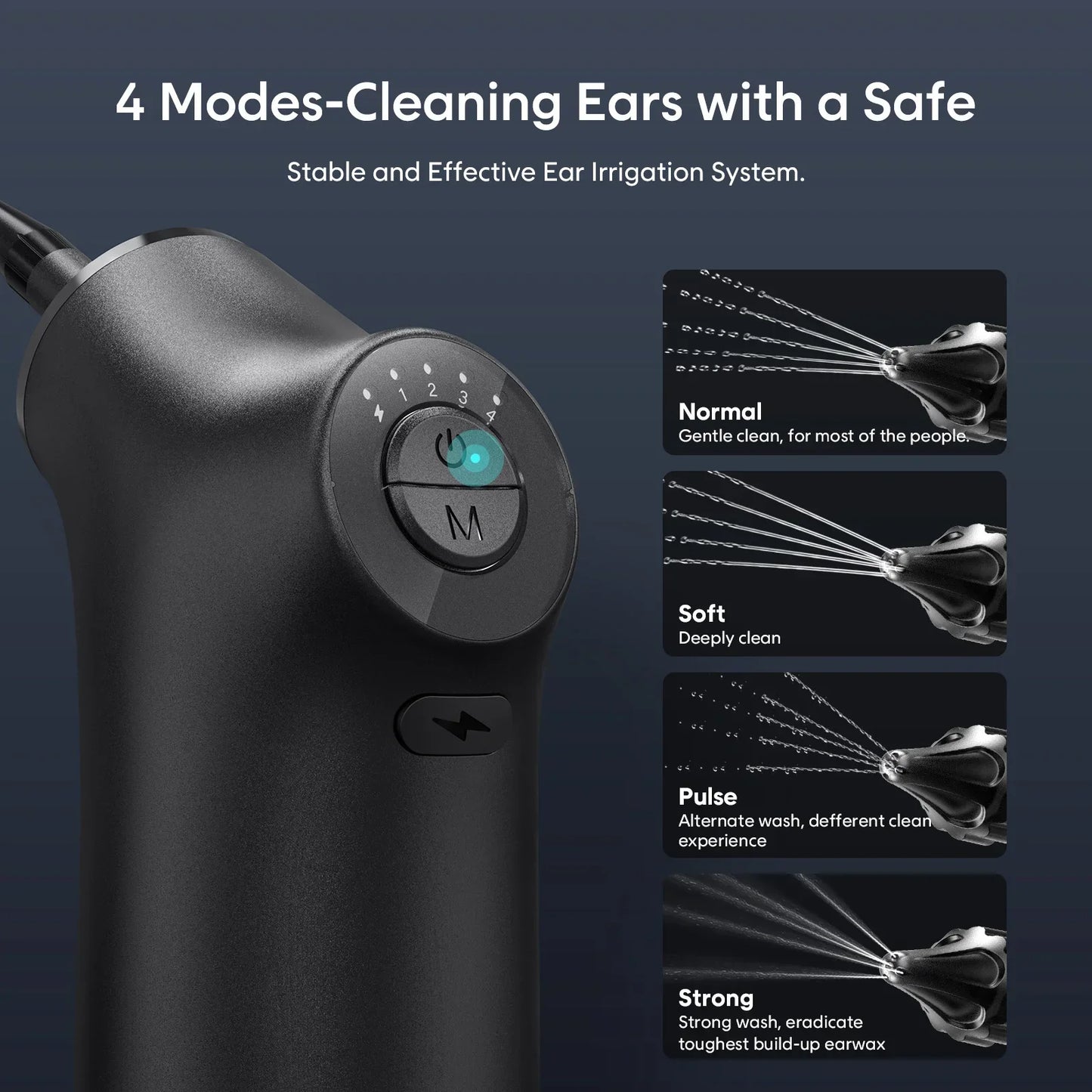 Electric Ear Wax Cleaner Kit