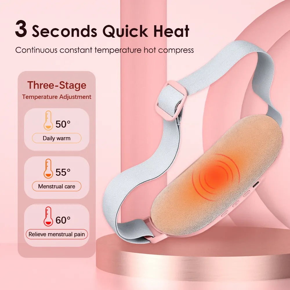 Heated Abdominal Massage Belt