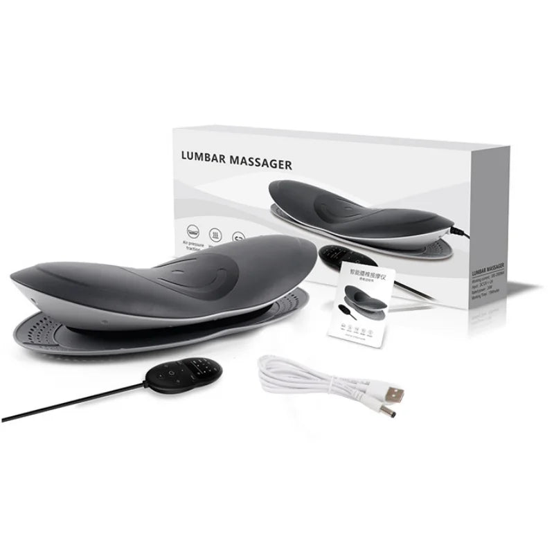 Multi-Level Back Vibration Electric Waist Massager with Heat Therapy