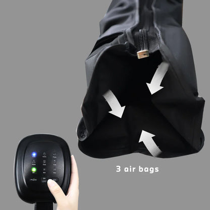 Air Compression Leg Massager with Foot Massage for Circulation and Calf Relief