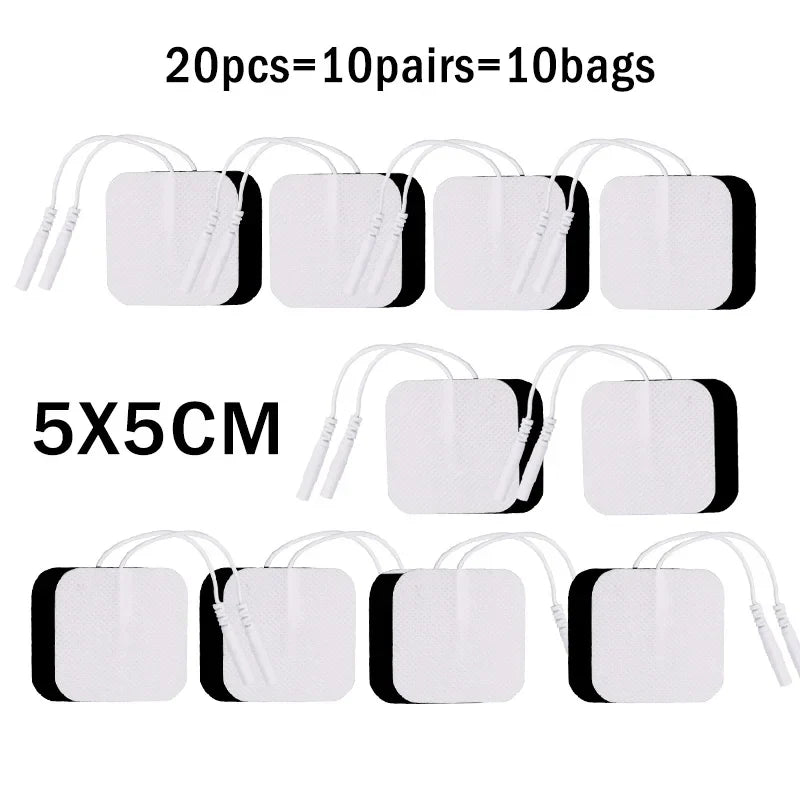 TENS EMS Muscle Stimulator, Portable Digital Pulse Massager for Physiotherapy