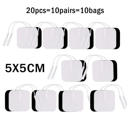 TENS EMS Muscle Stimulator, Portable Digital Pulse Massager for Physiotherapy