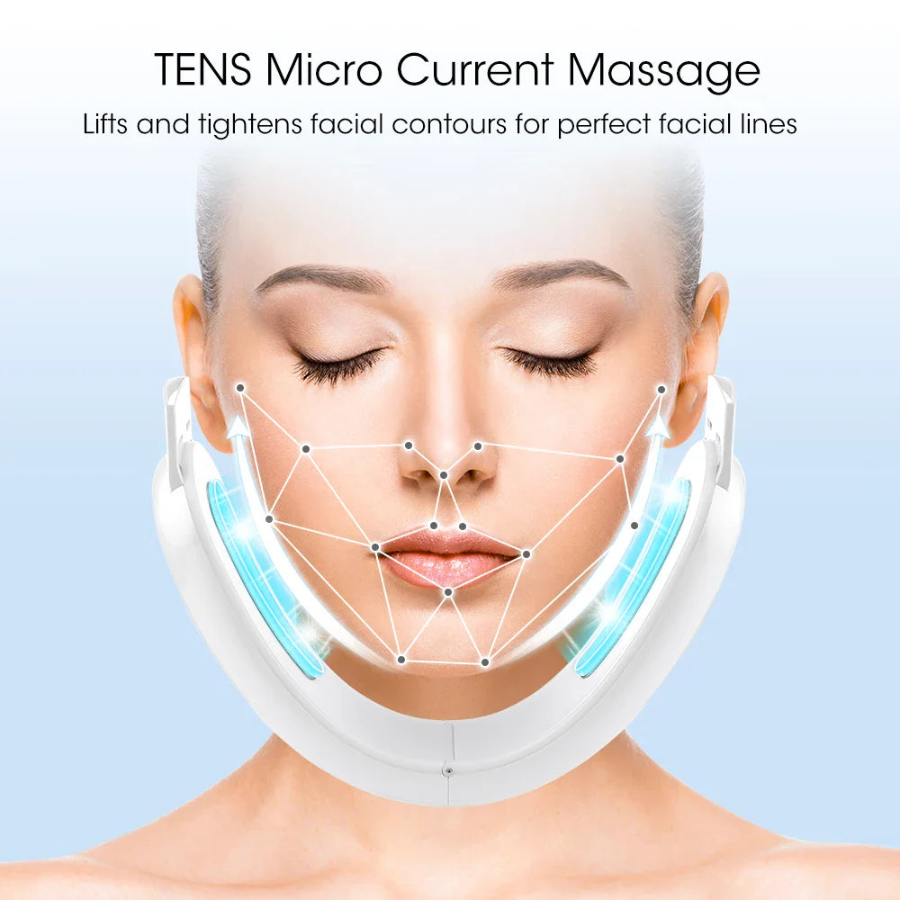 Electric Facial Lifting Massager Double Chin - V Shape Lift