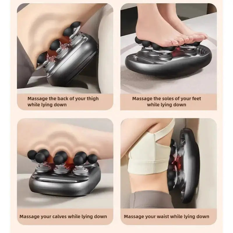 JAIYORL 22 Heads Massage Gun Wireless Deep Tissue Massager