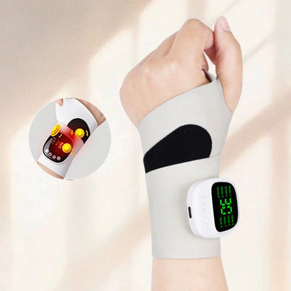 Cordless Electric Wrist Massager 8 Modes 30 Levels