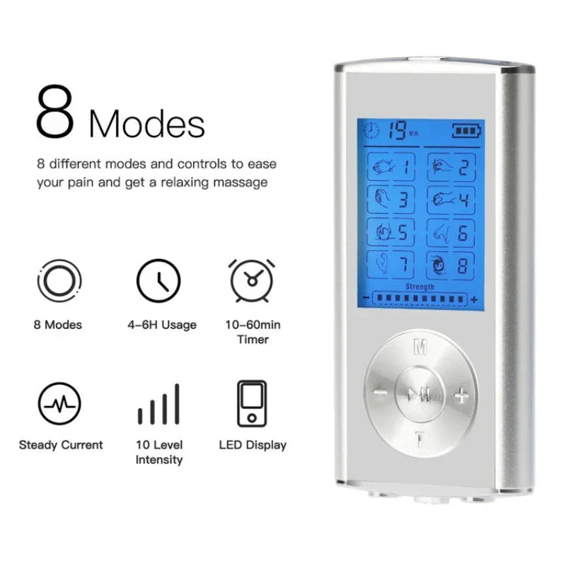 Monclique Tens Muscle Stimulator EMS Massage USB Charge