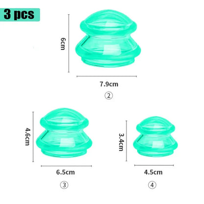 Silicone Massage Cups – Deep Tissue Relaxation Therapy