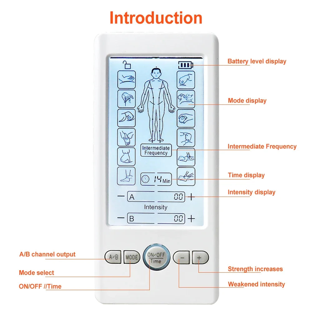 Low Frequency Tens Ems Massager for Body Pain Relief