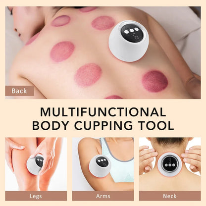 Hailicare 9 Levels Cupping Massager – Red Light Therapy