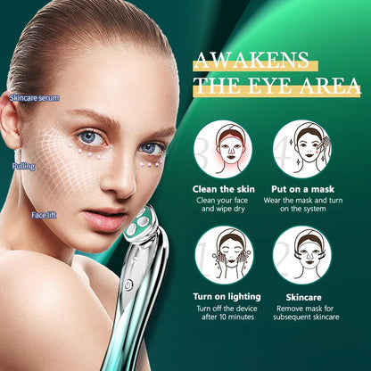 Eye Massage Device Microcurrent Skin Firming Anti Aging