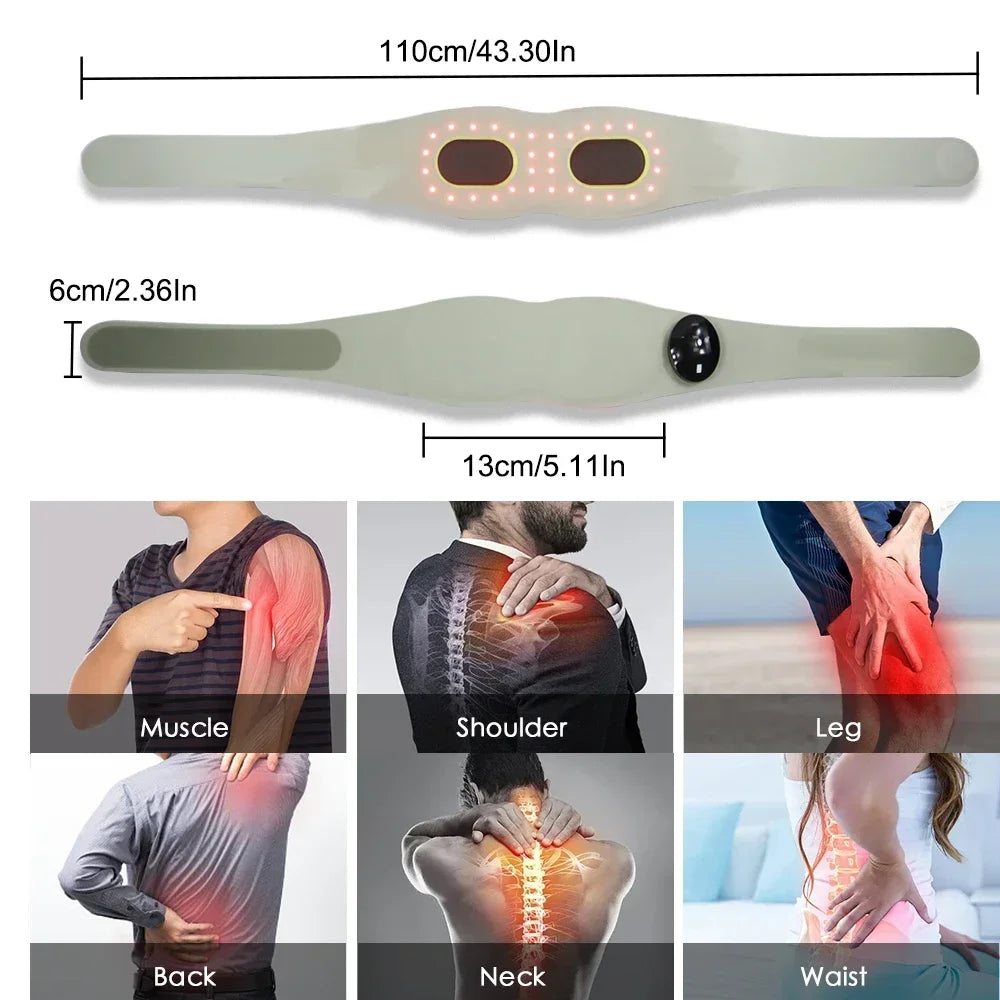 Far Infrared Massage Belt – Infrared Heat Therapy EMS