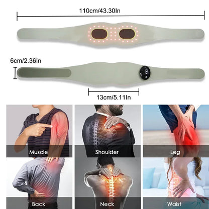 Far Infrared Massage Belt – Infrared Heat Therapy EMS