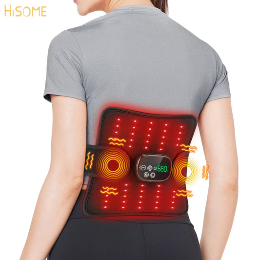 LED Red Light Therapy Pad Massager for Body, 660nm-850nm,
