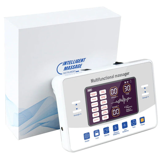 TENS EMS Massager with 30 Levels and 12 Modes, Dual