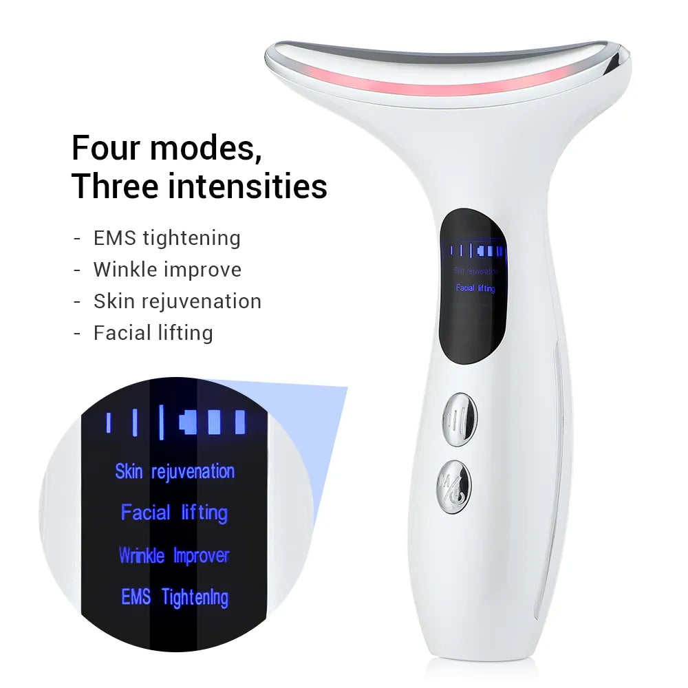Revitalizing EMS Neck & Face Massager