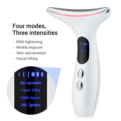 Revitalizing EMS Neck & Face Massager