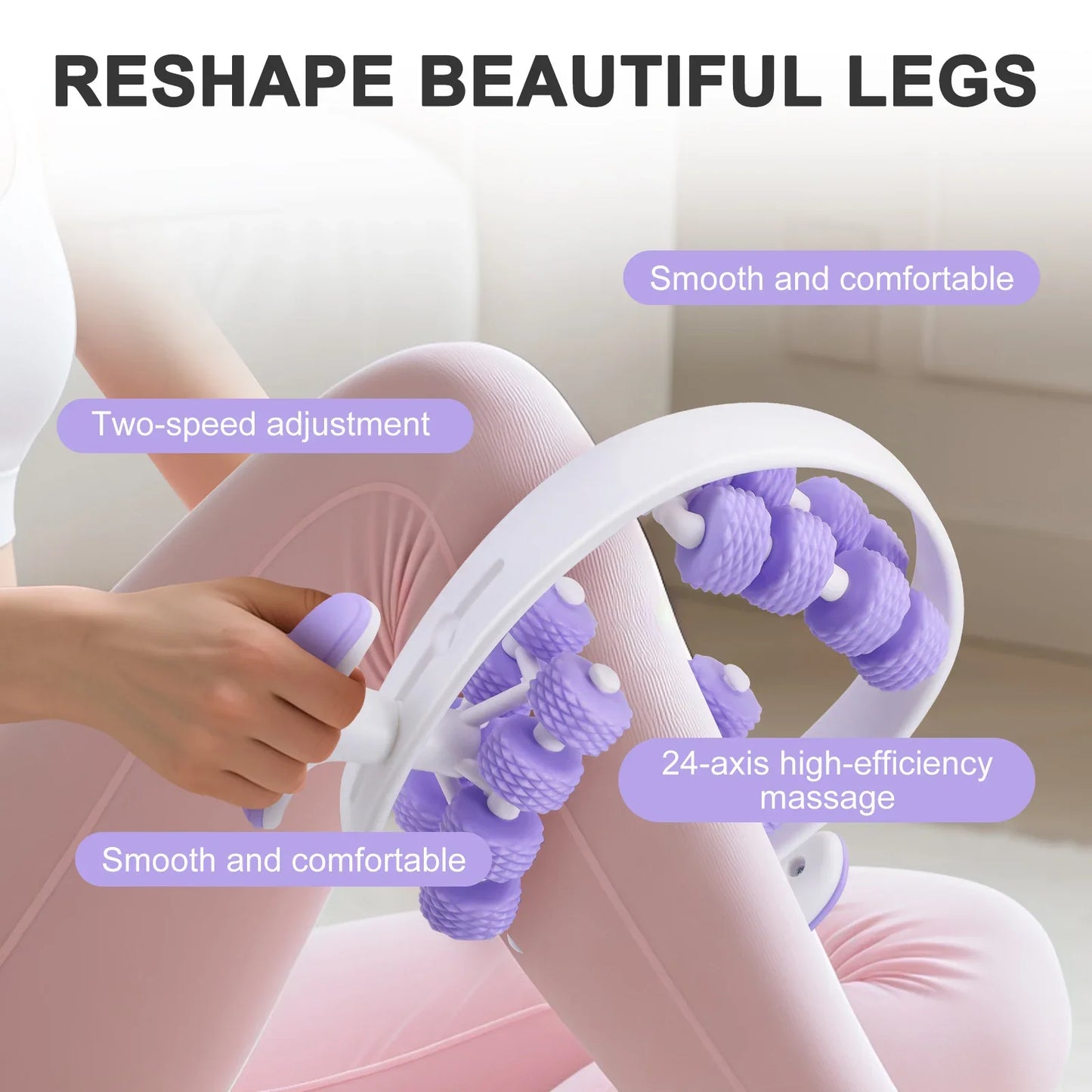 Round Massager Roller For Waist And Abs Cellulite Massage