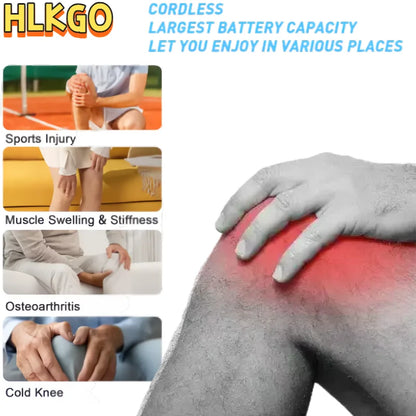 Knee Pain Relief Massager With Wireless Laser Heating 4 In 1
