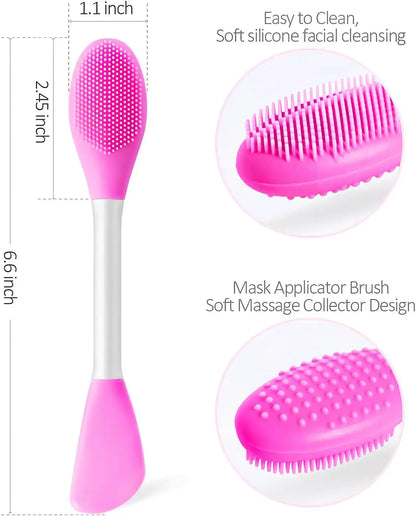 Silicone Facial Cleansing Brush Set 30pk