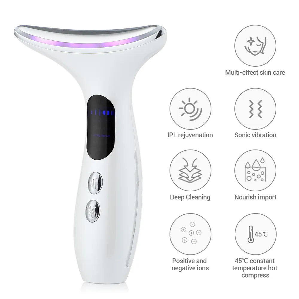 Revitalizing EMS Neck & Face Massager
