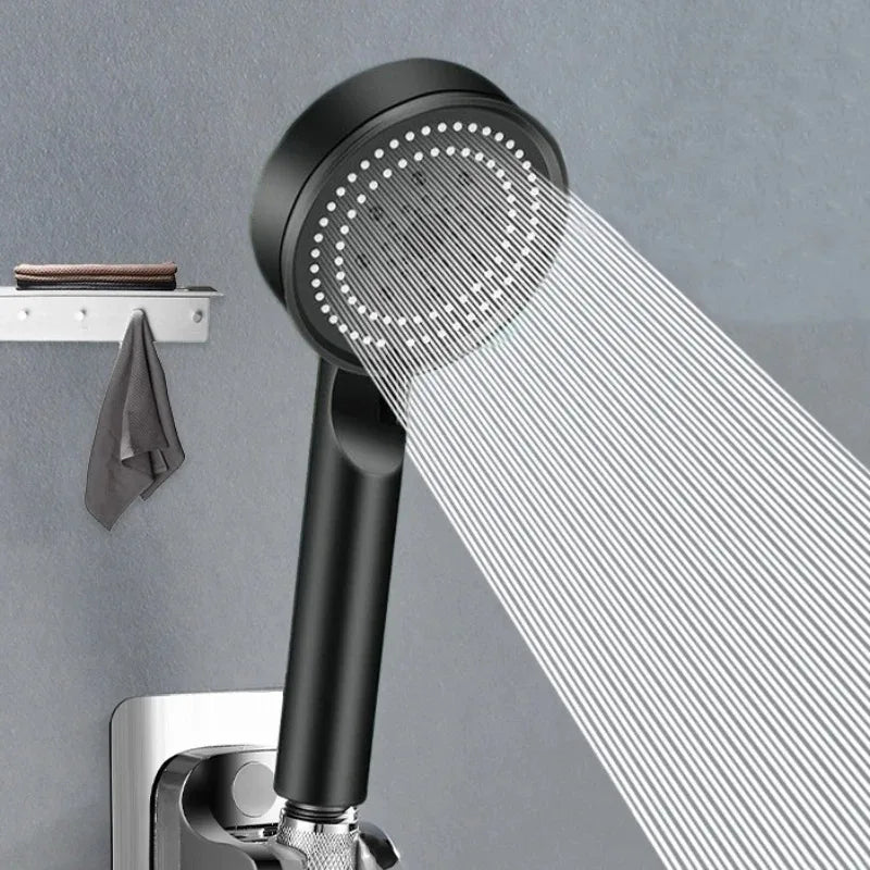 5 Modes Water Saving Shower Head Adjustable High Pressure Sprayer Shower Water Massage Shower Head For Bathroom