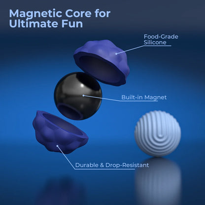 Magnetic Sensory Massage Balls Plantar Acupoint 2 Pieces