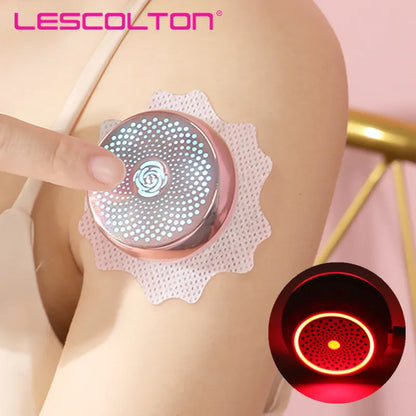 Electric Smokeless Moxibustion Massager for Neck and Shoulders, Heated Therapy