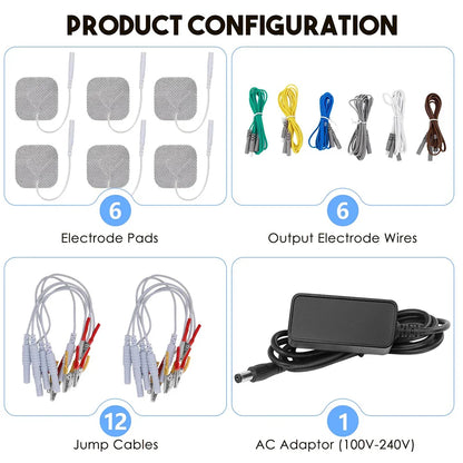 TENS Acupuncture And Moxibustion Massager – Six Way Output
