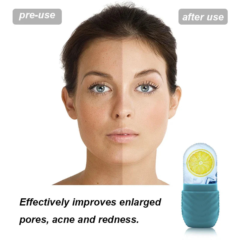 Silicone Ice Facial Beauty Applicator and Massage Tool
