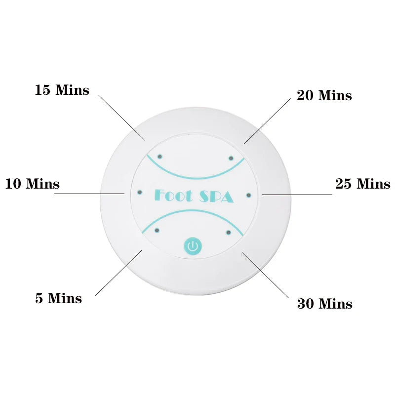 Foot Detox Ionic Spa Machine Foot Bath Massager With Arrays