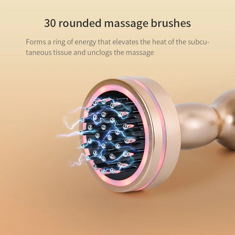 Microcurrent Cellulite Massager – Heating Vibration