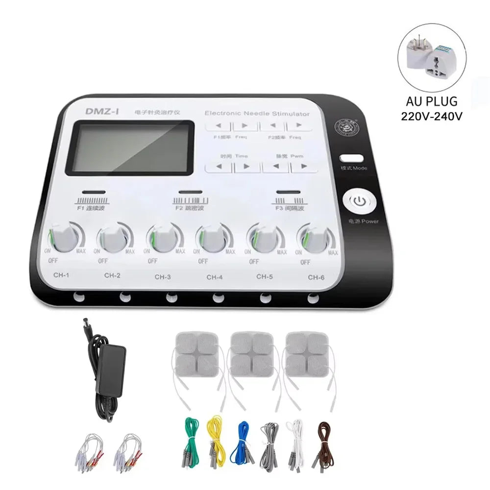 TENS Acupuncture And Moxibustion Massager – Six Way Output