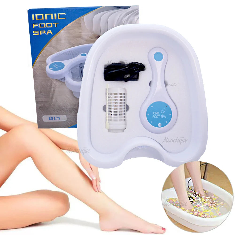 Electric Foot Detox Ionic Spa Massager Circulation Health