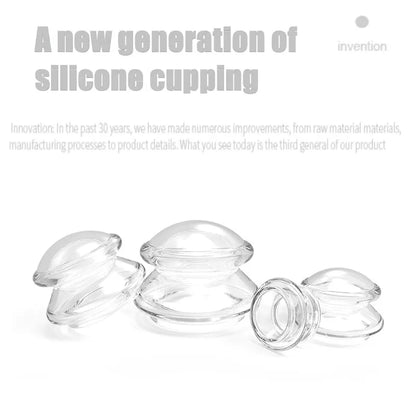 Silicone Massage Cups – Deep Tissue Relaxation Therapy