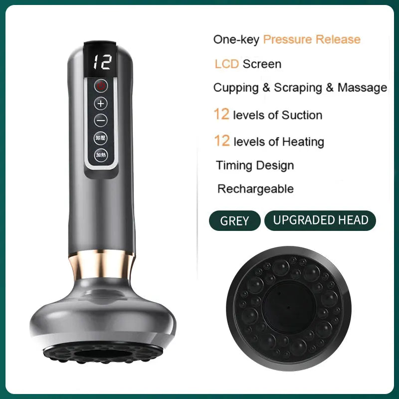 Electric Heated Cupping Therapy Massager