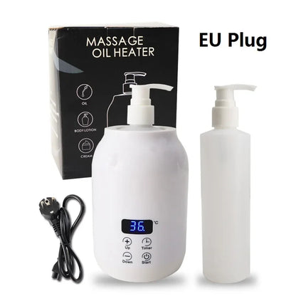 250ML Electric Massage Oil Warmer – Digital LED Touch Screen