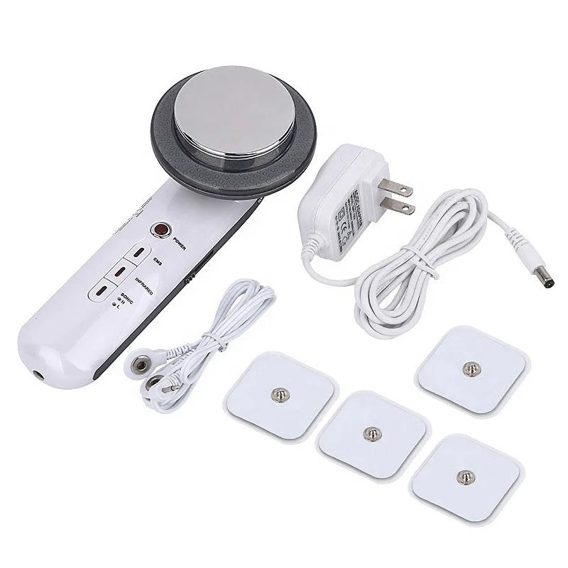 EMS Ultrasonic Body Slimming Massager with Infrared and Galvanic Cavitation