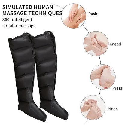 Jinkairui Electric Air Pressure Leg Massager Kneading Remote