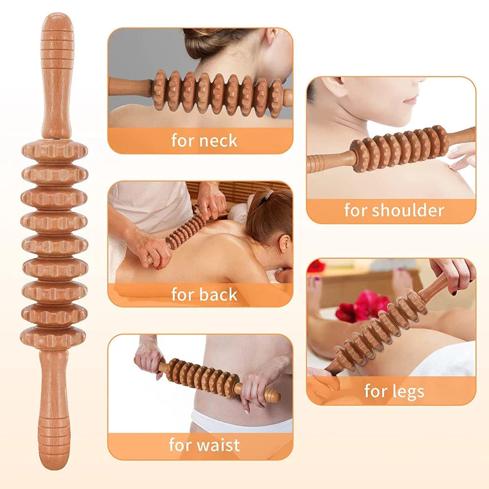 Wood Therapy Massage Kit – Effective Body Shaping Relief