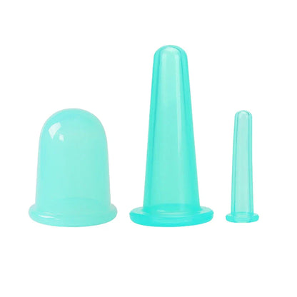 Silicone Facial Massage Cupping Set – Anti Cellulite