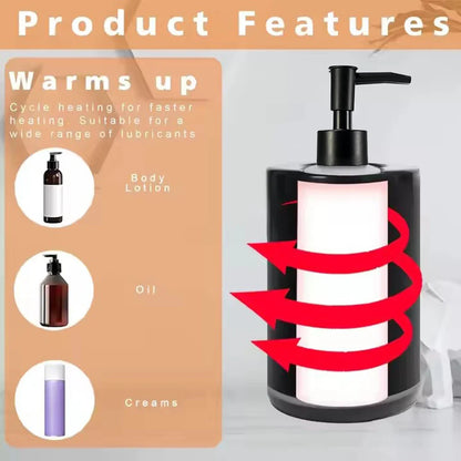 Massage Oil Warmer Lotion Heater – LED Display Timer