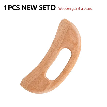 Wood Therapy Massage Roller For Lymphatic Drainage Relief