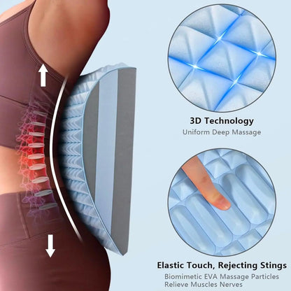 Lumbar Cervical Traction Massage Pillow Back Spine Relief