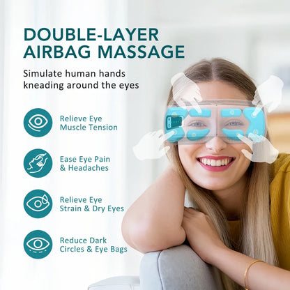 Electric Eye Massager – Wireless Charging And Air Pressure