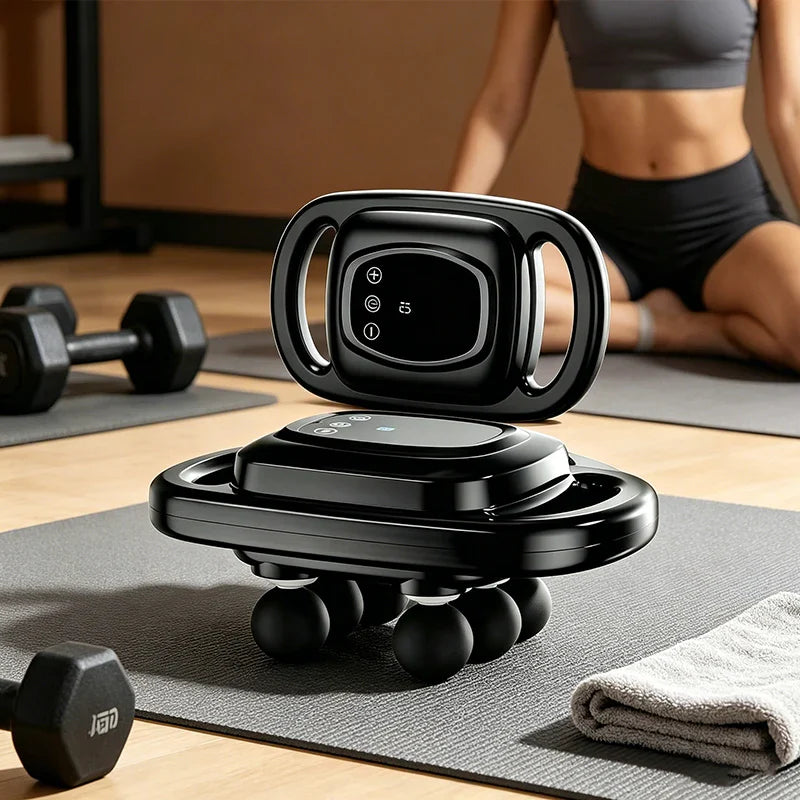 Six-Head Oscillating Massage Gun for Deep Tissue, Portable Home Massager