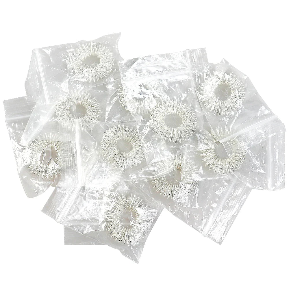 Gold Silver Plated Finger Massage Rings Spiky Acupressure