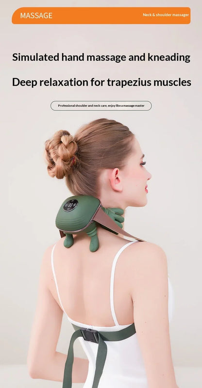 Brushless Quiet Massager for Neck, Shoulders, Hands and Legs
